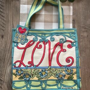 Brighton Love Canvas Tote Bag